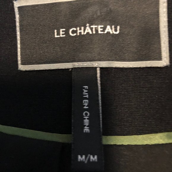 Le Chateau | Black Fitted Blazer (size M) - Picture 3 of 4